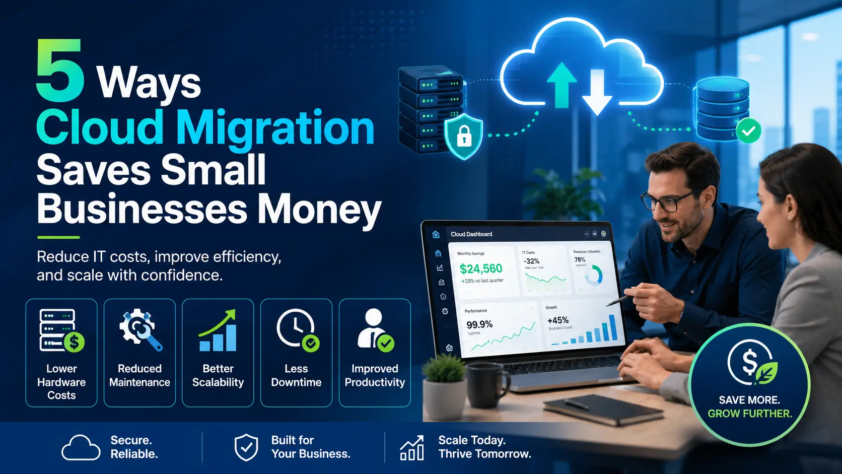 Cloud migration helping small businesses save money